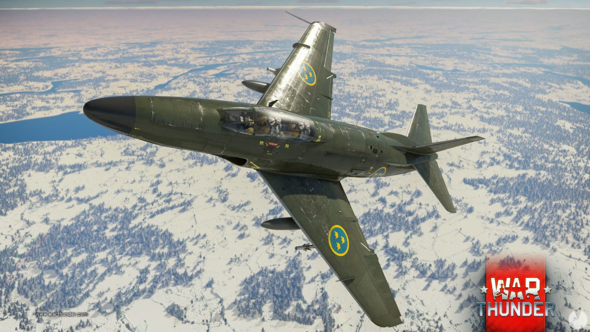 War Thunder: El MMO estrena la aviación sueca y la iluminación con ray tracing