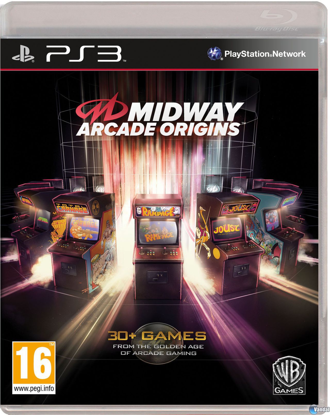 Semicírculo algo patrulla Midway Arcade Origins - Videojuego (PS3 y Xbox 360) - Vandal