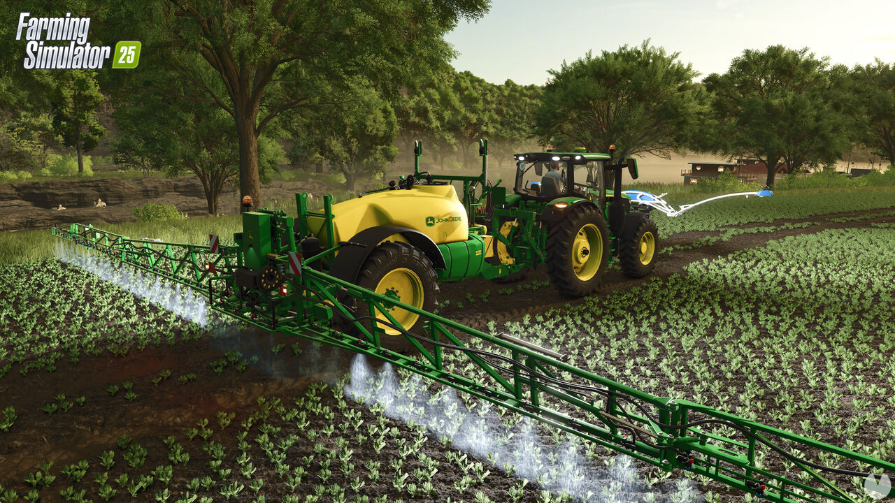 Farming Simulator 25 recibe el Precision Farming 3.0, un pack gratuito que mejora el realismo agrícola