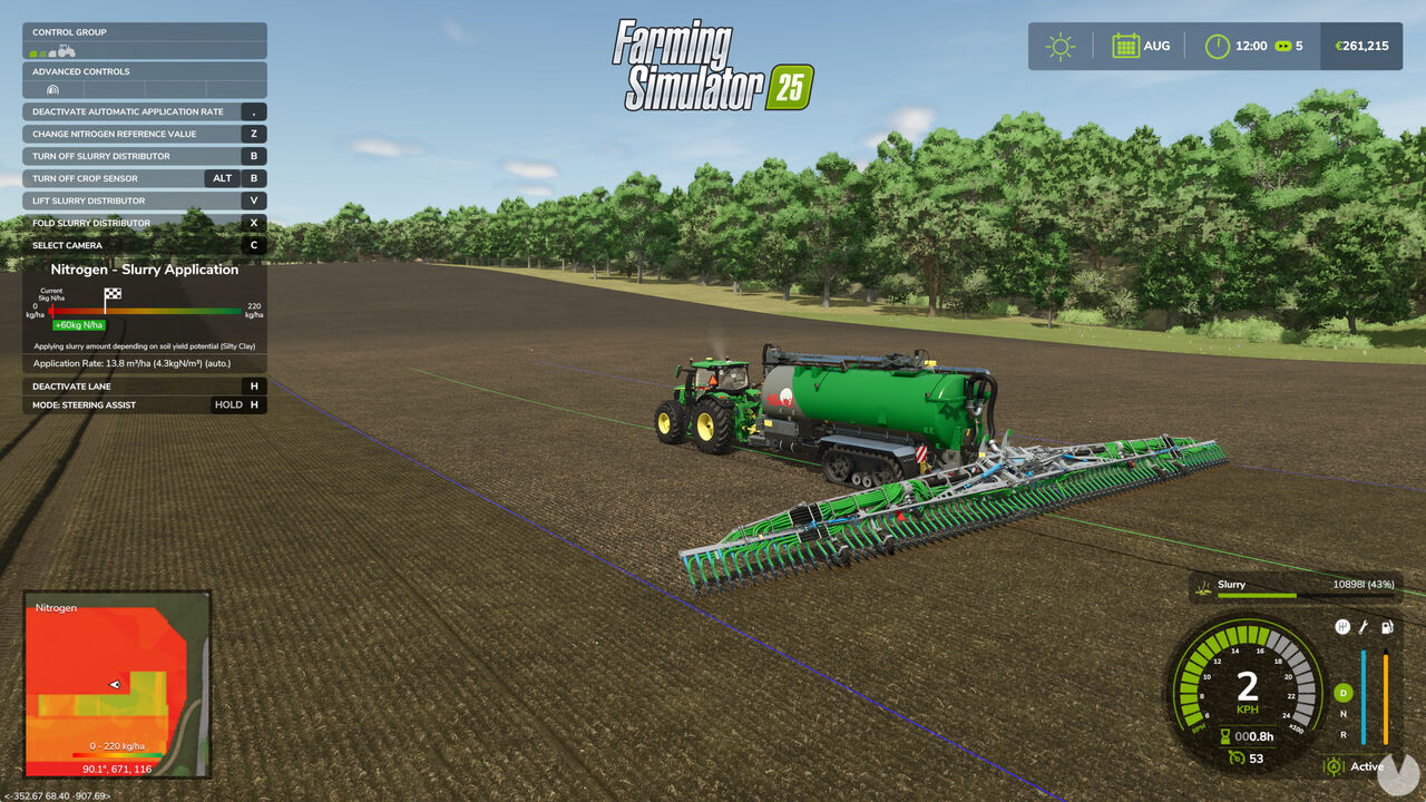 Farming Simulator 25 recibe el Precision Farming 3.0, un pack gratuito que mejora el realismo agrícola