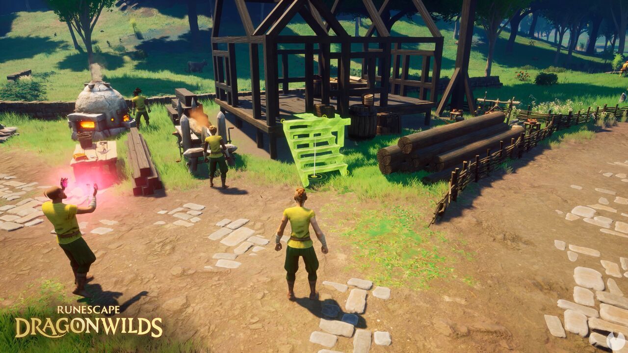 La mágica supervivencia cooperativa de RuneScape: Dragonwilds ya tiene fecha en PC, PS5 y Xbox Series