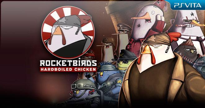 Rocketbirds, game de tiro 2D com galinhas, ganhará versão para o PS Vita