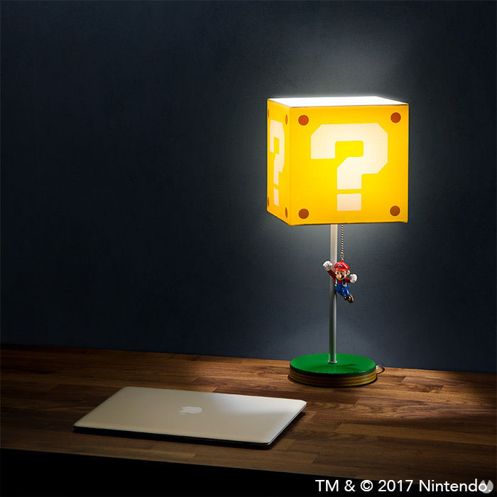 Así son las lámparas oficiales de personajes de Nintendo