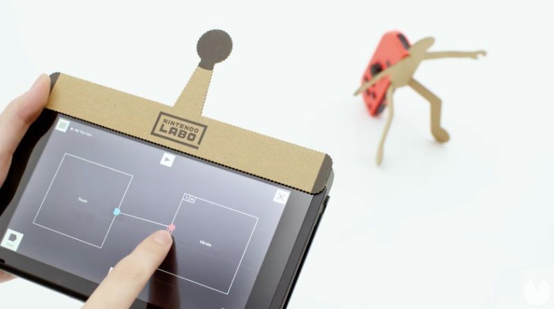 Nintendo Labo fomentará la creatividad y la programación con Toy-Con Garage
