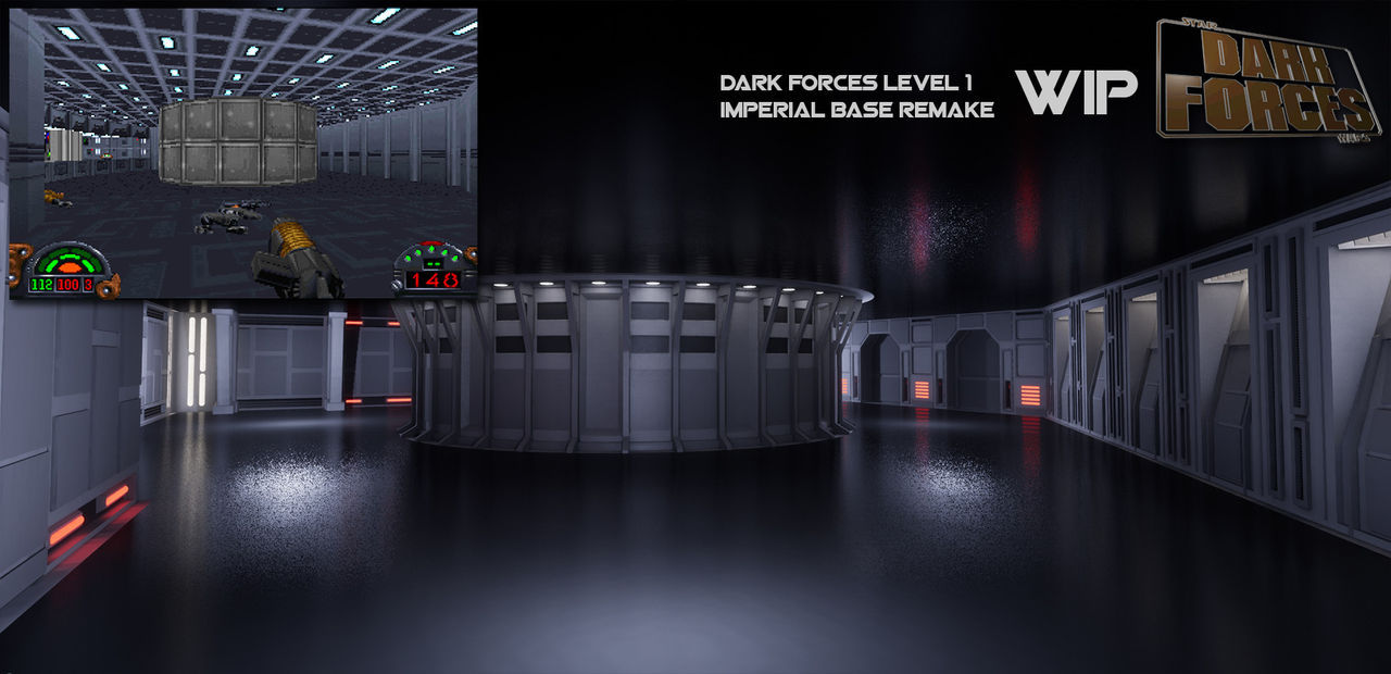 Así es el remake de Star Wars: Dark Forces, creado en Obsidian