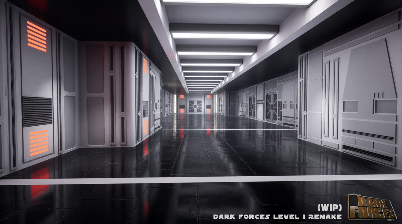 Así es el remake Star Wars: Dark Forces, creado en Obsidian