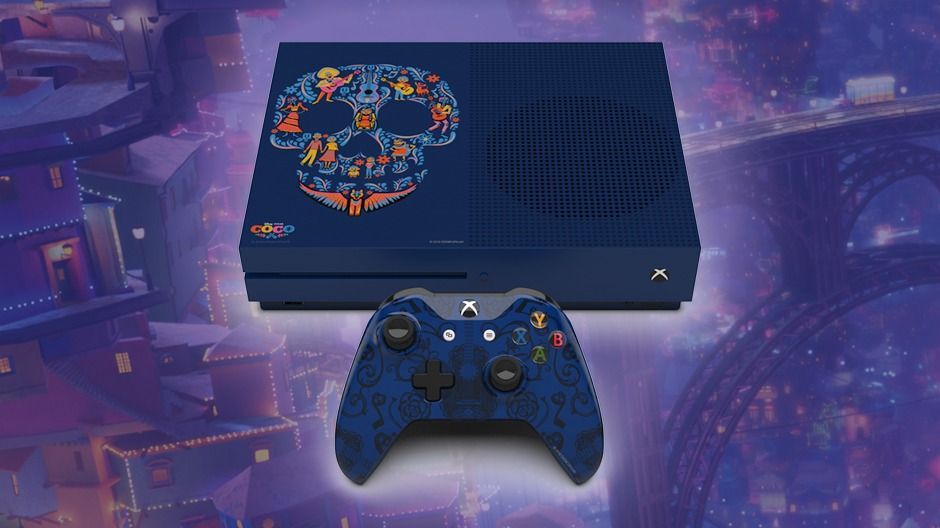 Xbox One S presenta una edición limitada inspirada en 'Coco'