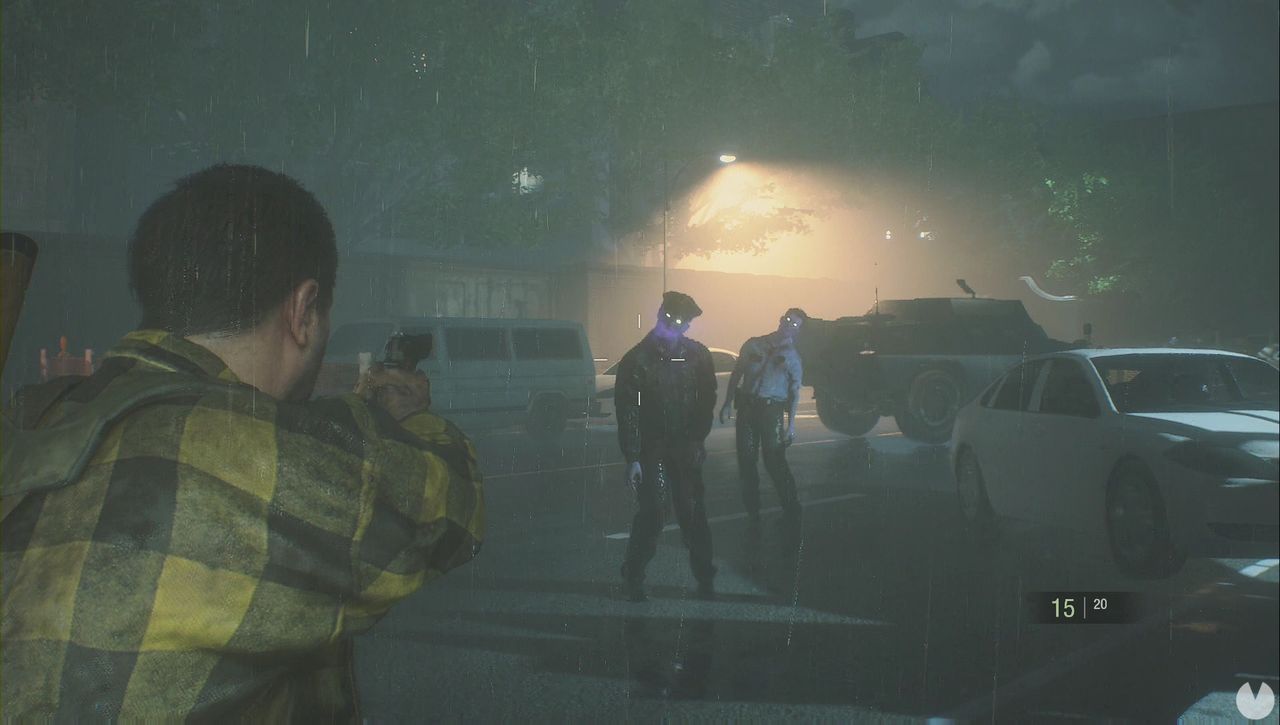 Resident Evil 2 Remake - Purple zombie