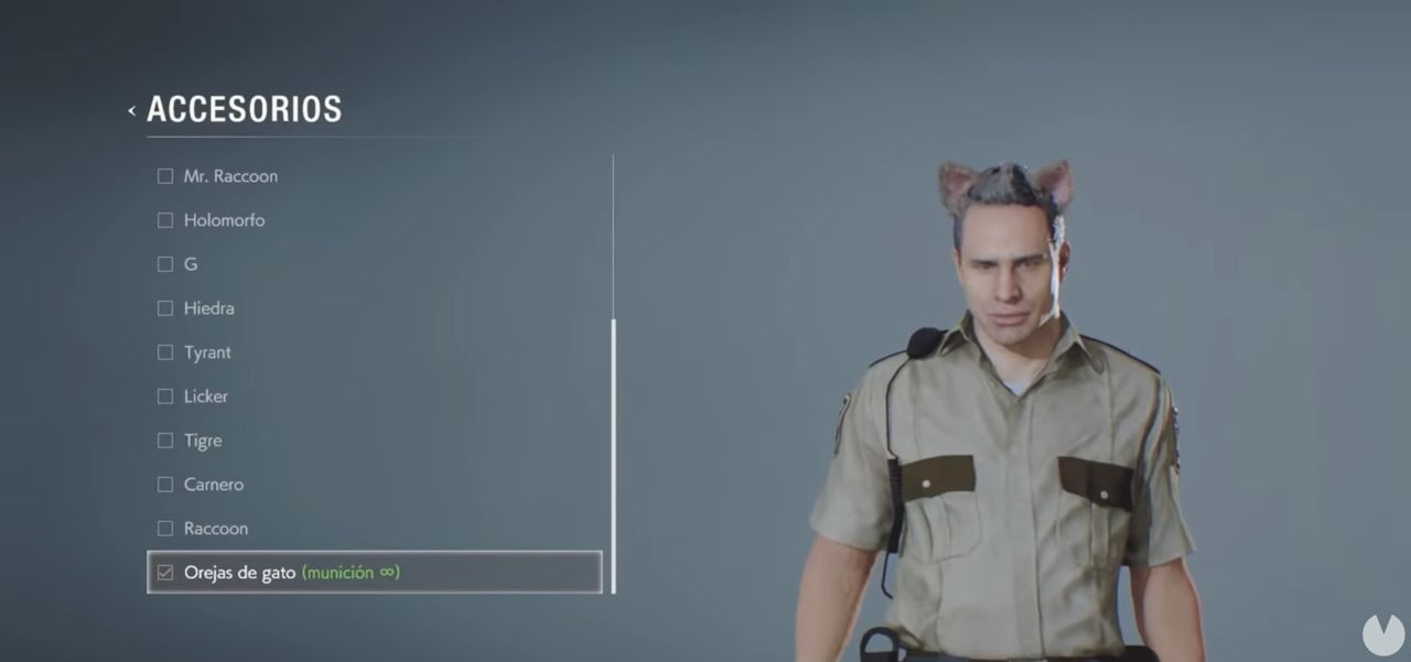 Resident Evil 2 Remake - Cat Ears
