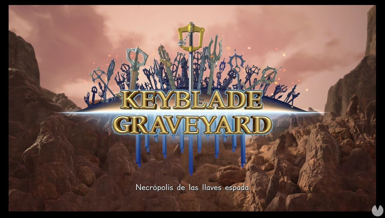 Kingdom Hearts 3 - Necrpolis de las llaves espada al 100% - Tesoros - Kingdom Hearts III