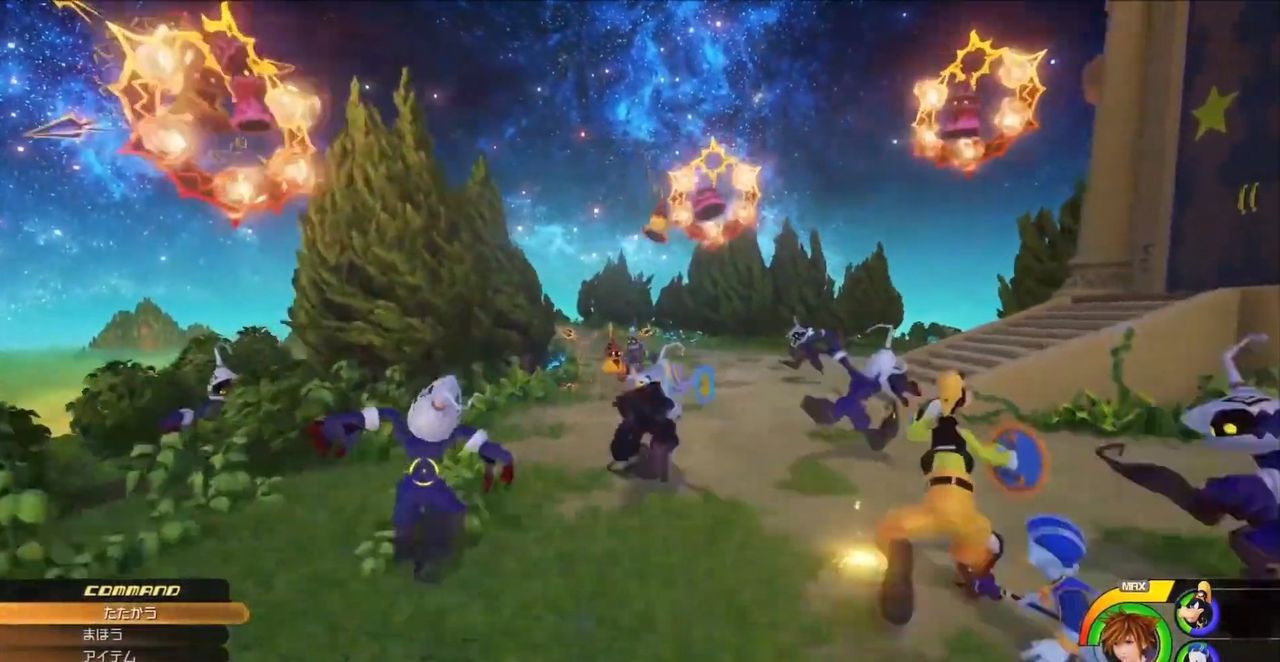 The players remember some areas cut out of Kingdom Hearts III