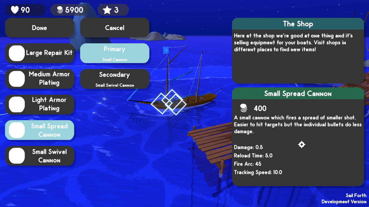 seas procedural Sail Forth are displayed in a new trailer