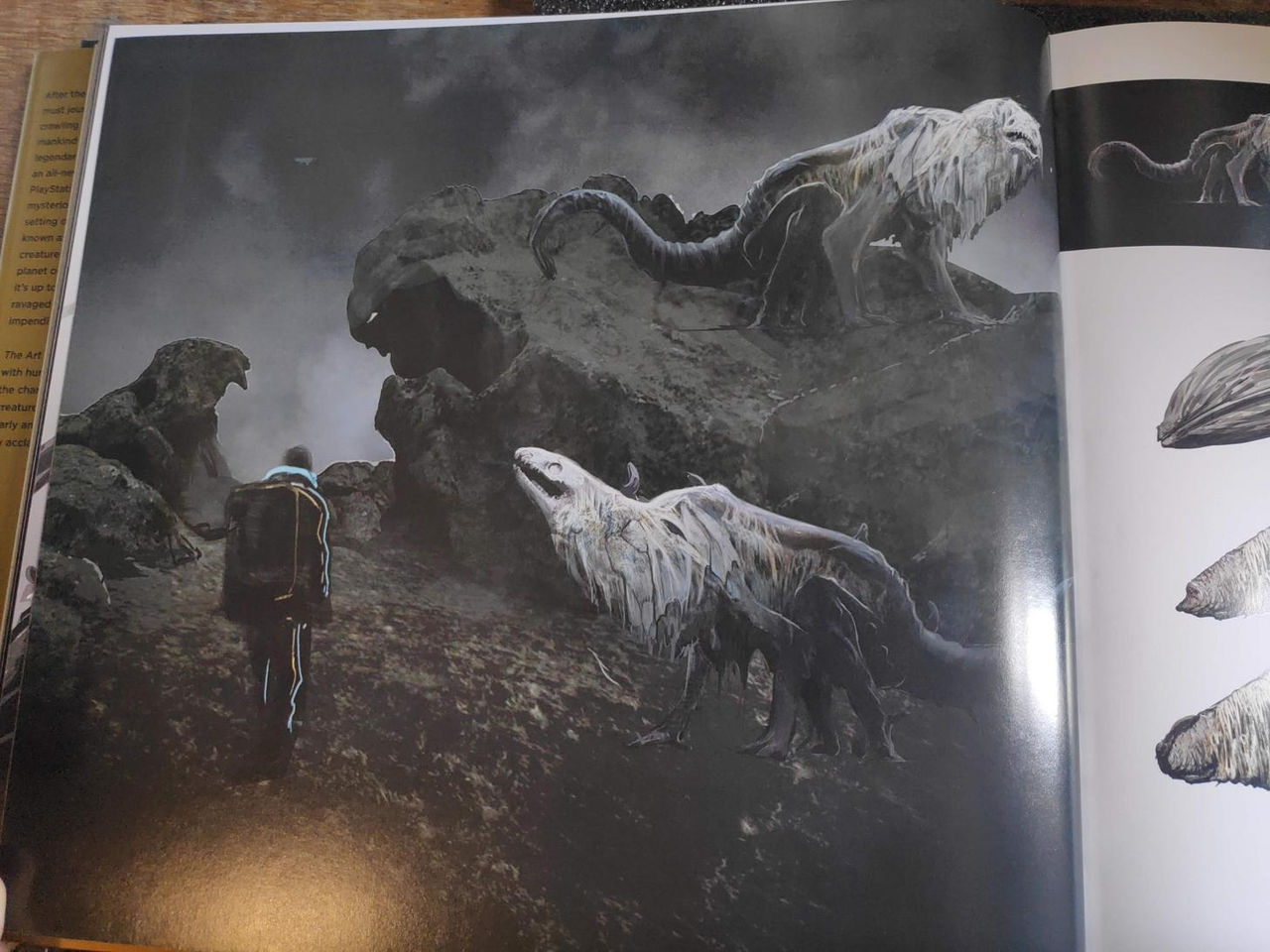 First images from the book of illustrations that explores the origin of Death Stranding