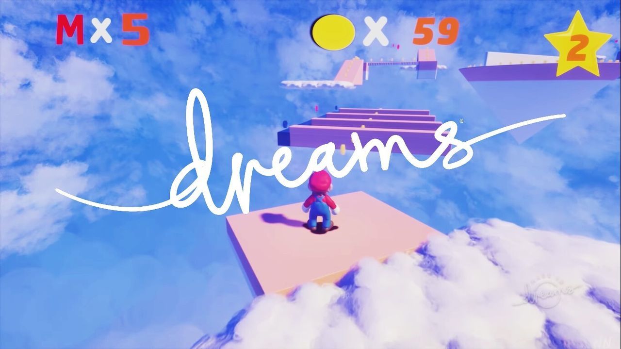 Super Mario é recriado com o Dreams no PlayStation 4 - Drops de Jogos