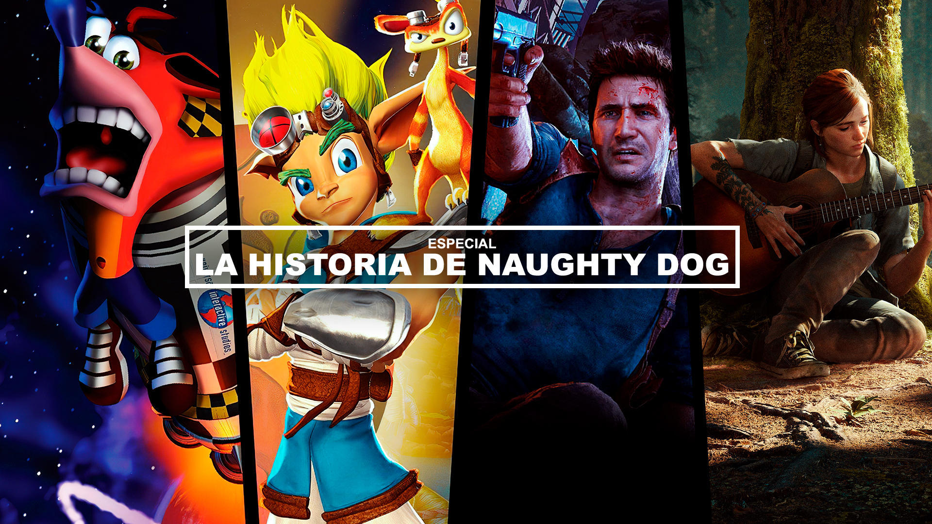 La historia de Naughty Dog: De Crash Bandicoot a The Last of Us Parte II