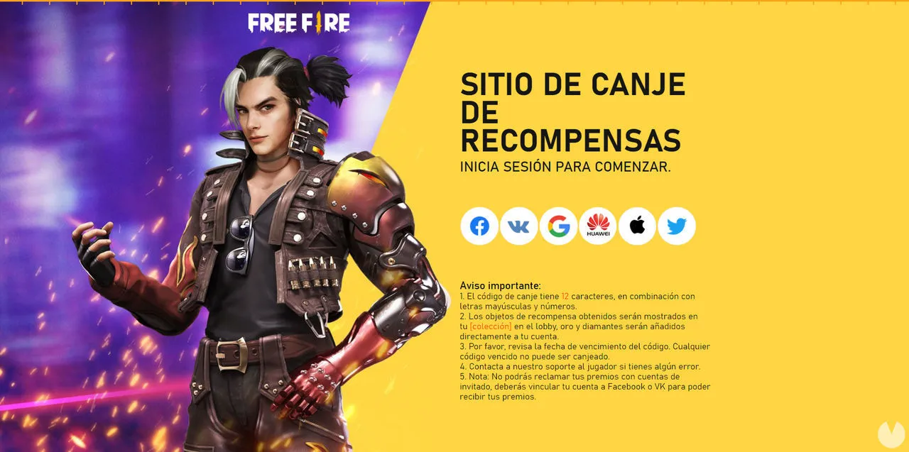 Free Fire MAX: Todos los códigos de recompensas gratis (diciembre