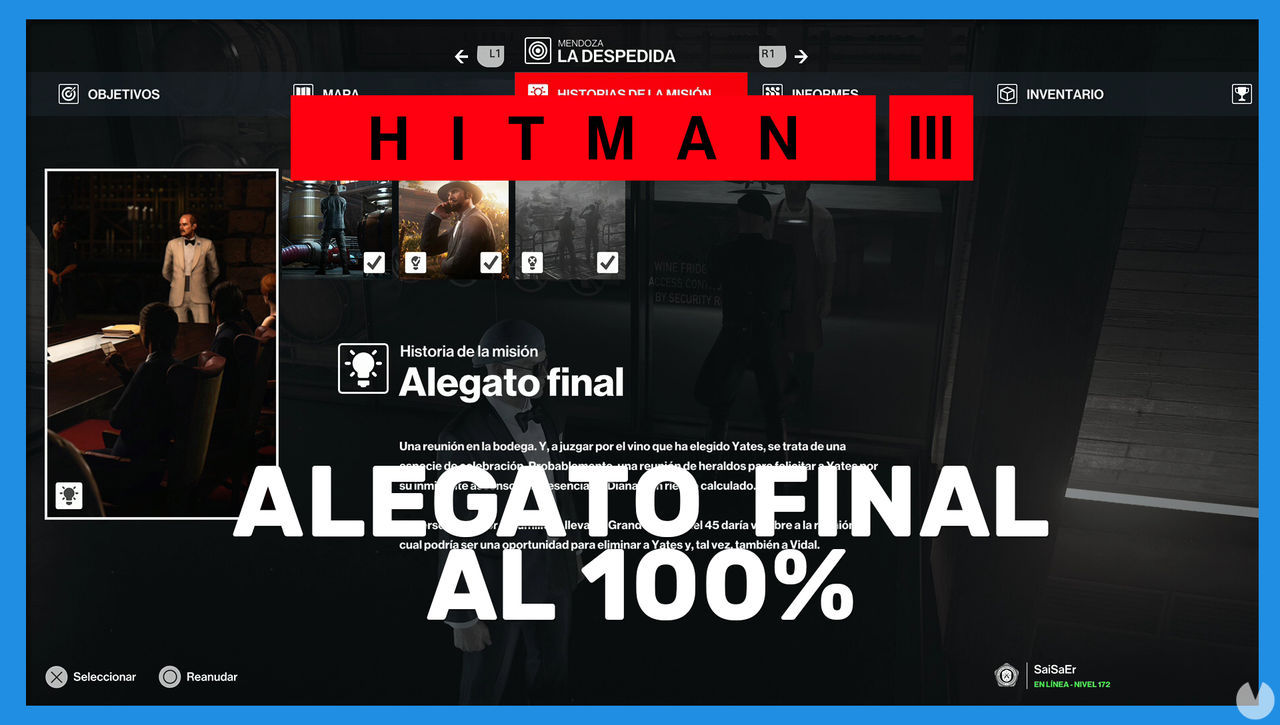 Alegato final en Hitman 3 al 100% - Hitman 3