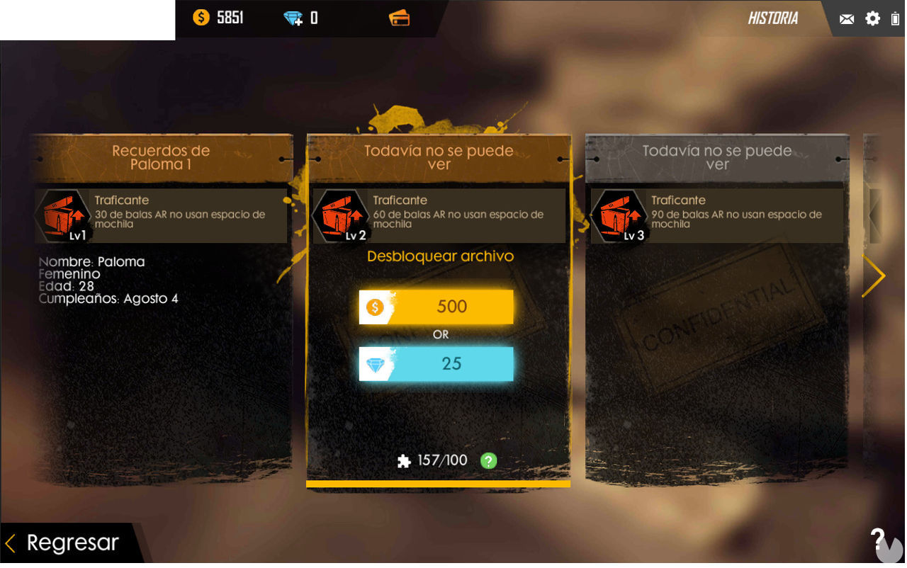 Free Fire - What are Memory Fragments and how to level up characters?