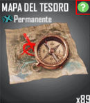 Free Fire - Todos los objetos: Mapa del tesoro