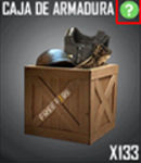 Free Fire - Todos los objetos: Caja de armadura