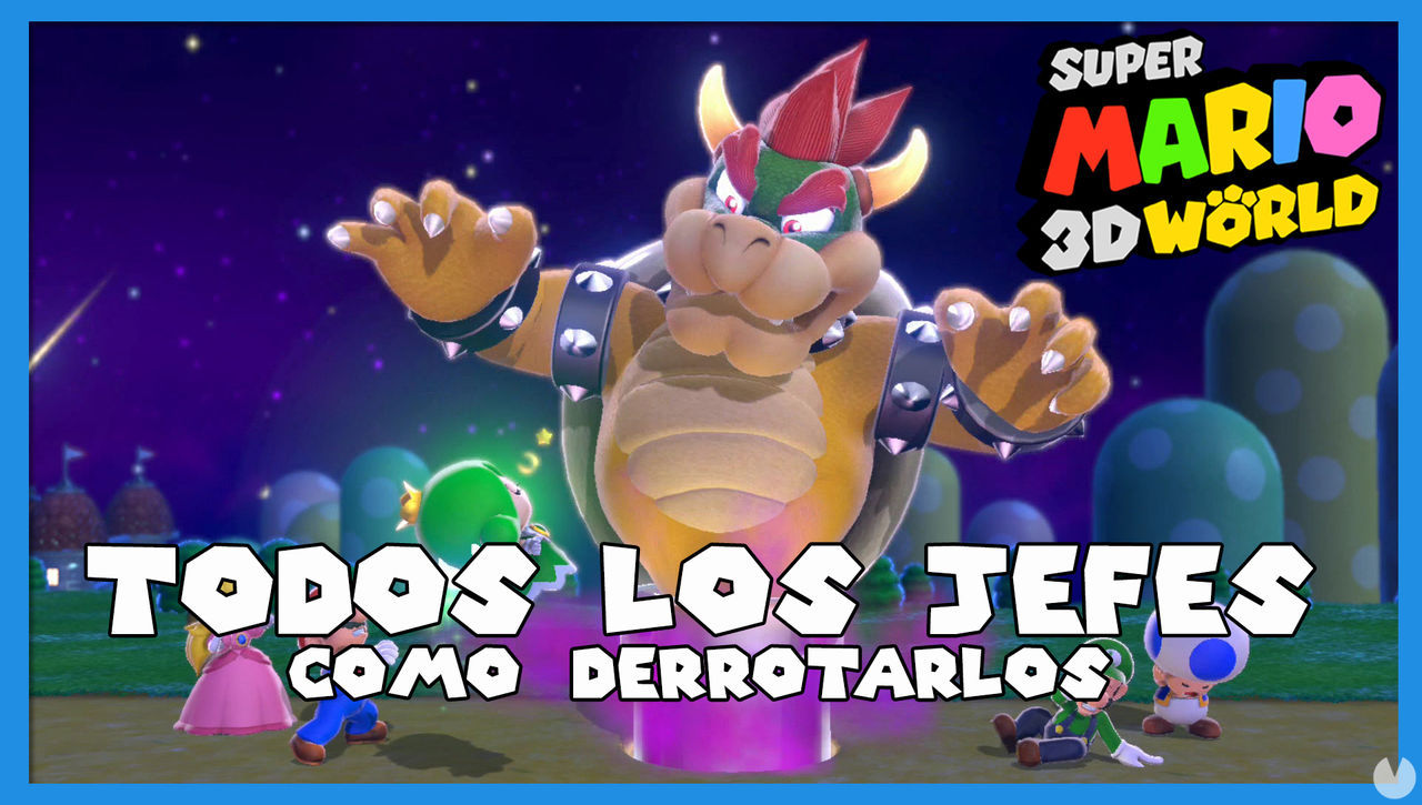 Super Mario 3D World: TODOS los jefes y cmo derrotarlos - Super Mario 3D World + Bowser's Fury