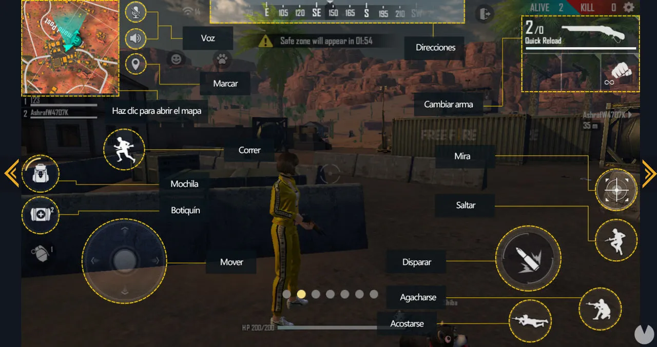 consejos importantes para sobrevivir en Free Fire