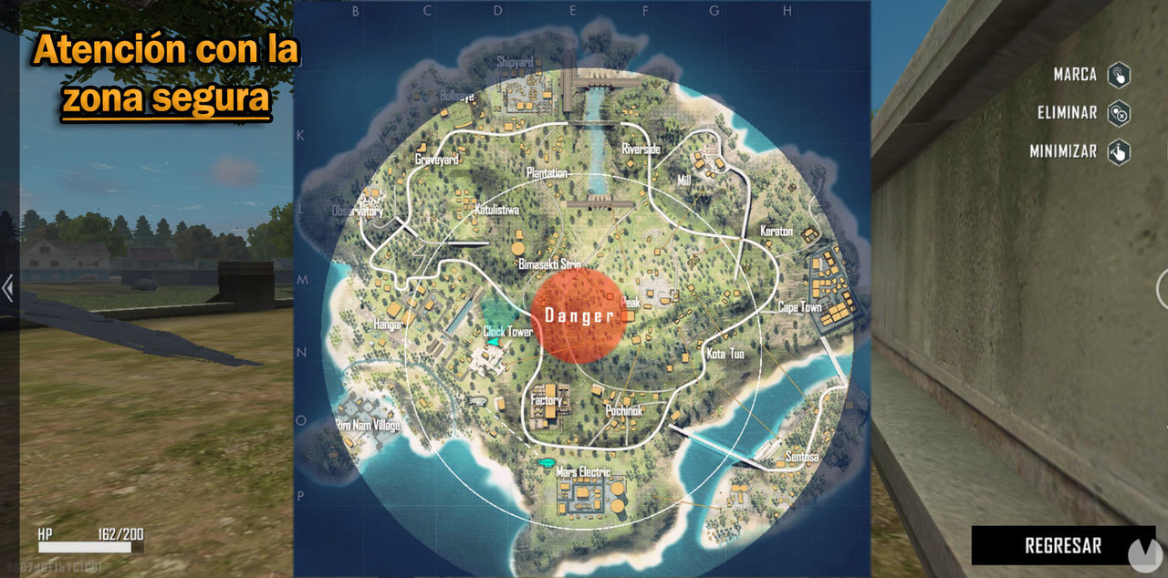 Free Fire - Keep a close eye on the Safe Zone