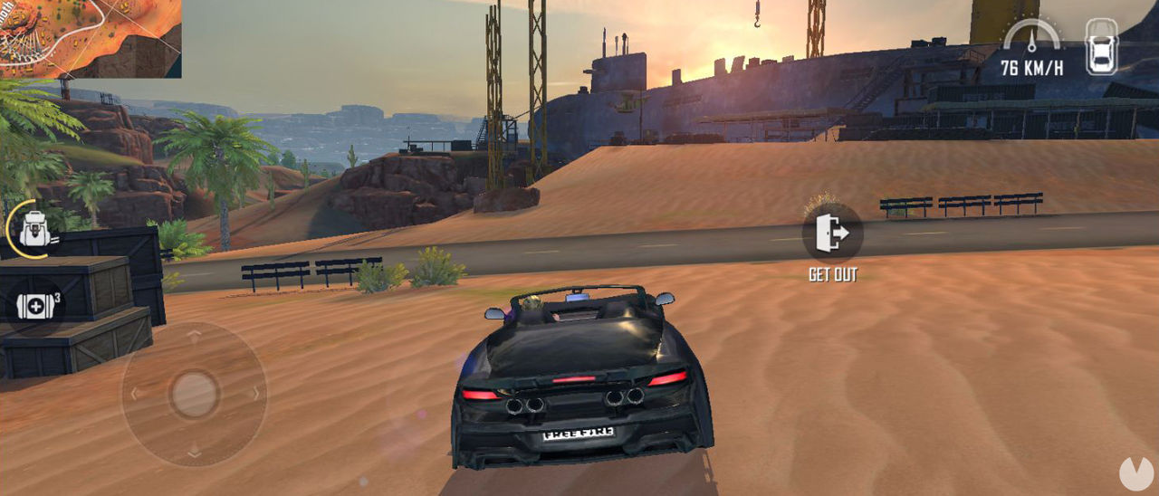 Free Fire - All vehicles: Sports Car