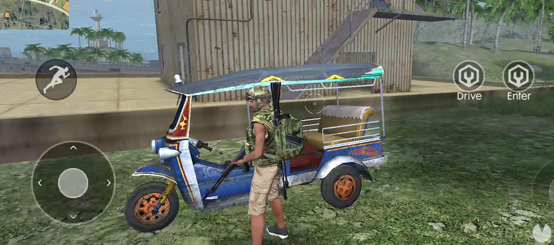 Free Fire - All vehicles: Tuk Tuk