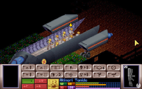 Captura de X-COM: UFO Defense.