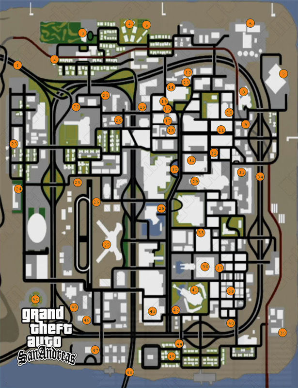 Todos los códigos GTA San Andreas para Xbox « HDG