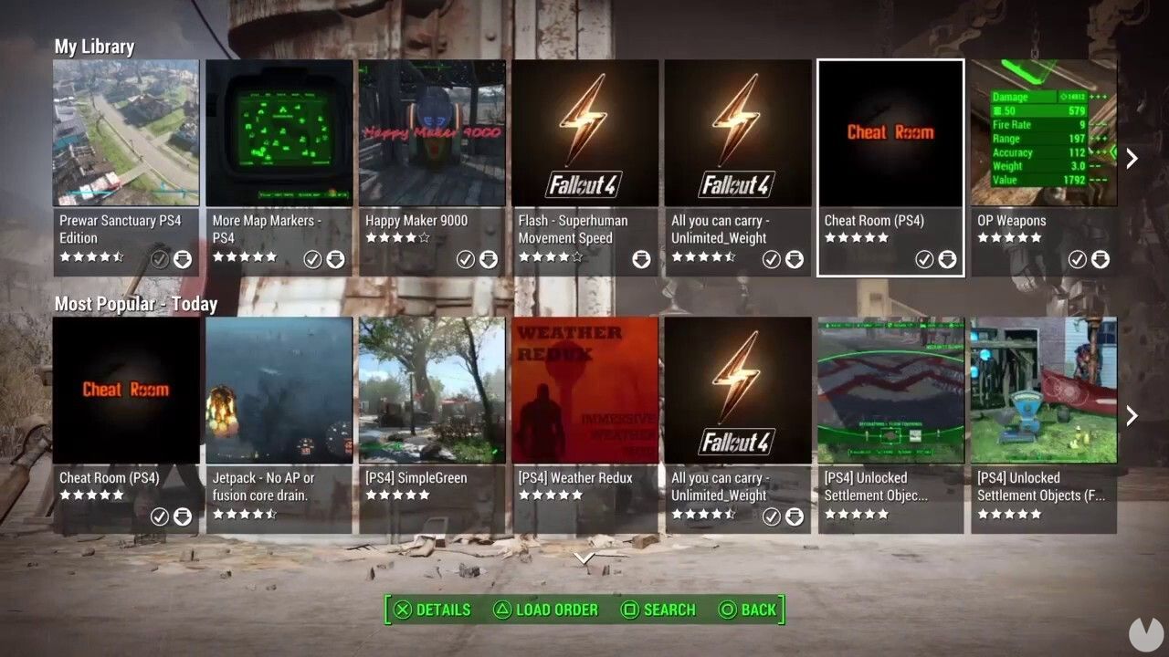 fallout 4 mods ps4