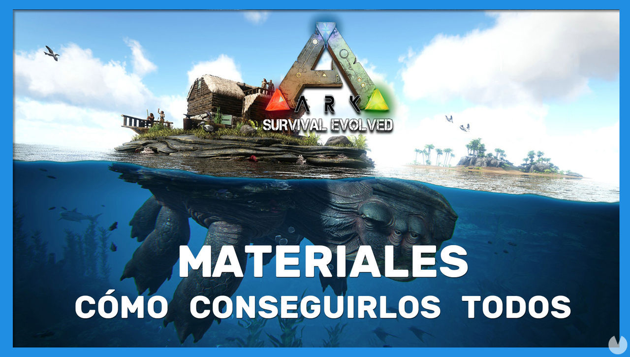 Ark Survival Evolved: TODOS los materiales y cmo conseguirlos - ARK: Survival Evolved