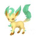Leafeon en Pokdex Leyendas Z-A