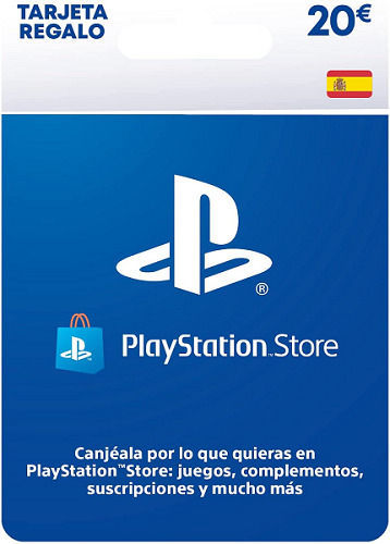 PlayStation Network monedero tarjeta 20 euros