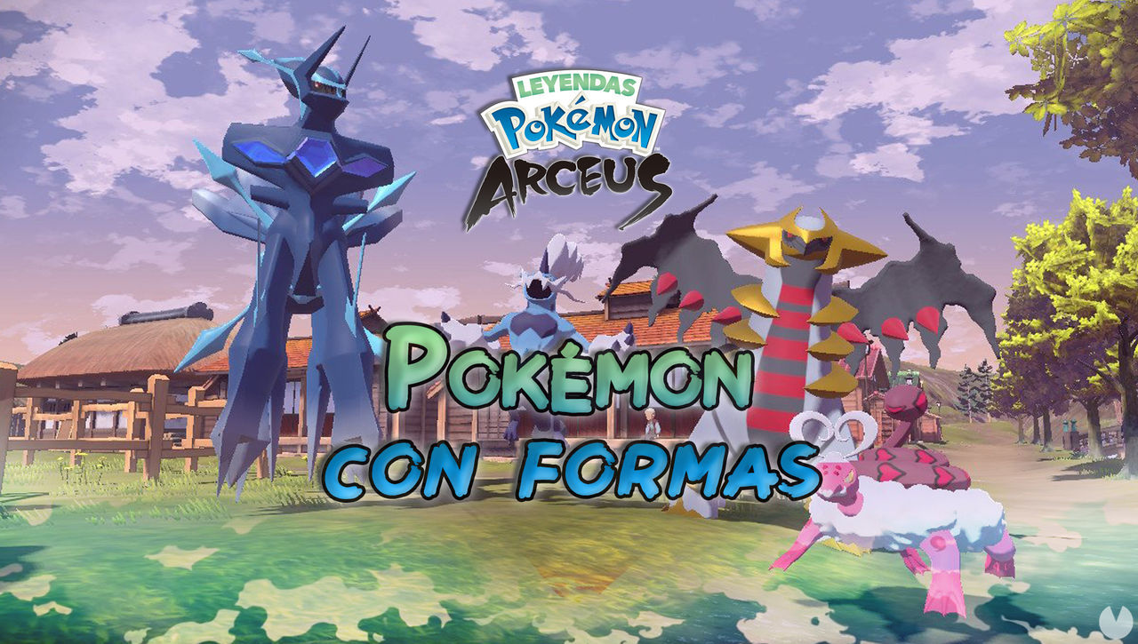 como CAPTURAR a SHAYMIN y CAMBIAR de FORMA en POKEMON LEGENDS ARCEUS  LOCALIZACION EVENTO 