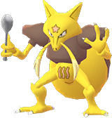 Pokmon GO: Pokmon con evolucin por intercambio: Kadabra