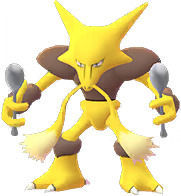 Pokmon GO: Pokmon con evolucin por intercambio: Alakazam