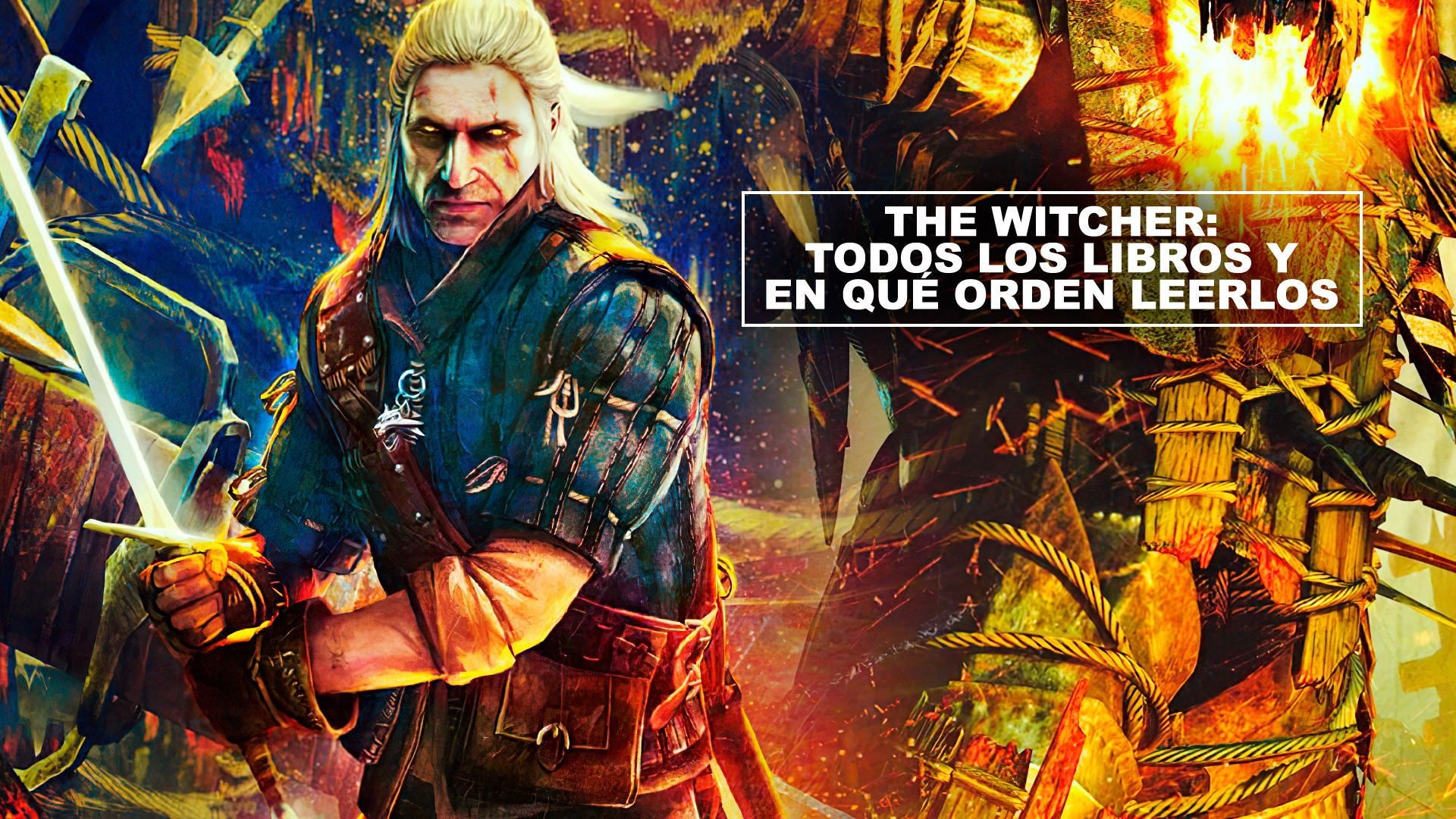 Pack 7 Libros Saga Geralt de Rivia, The Witcher