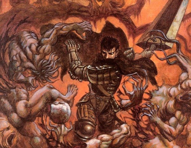 El manga 'Berserk' de Kentaro Miura es una de las grandes influencias de Hidetaka Miyazaki, algo que se ve en todos sus juegos de maneras más o menos evidentes.
