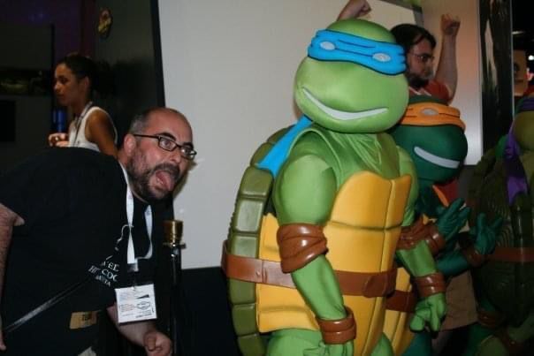 Una de las imágenes de Sánchez “lamiendo el E3”