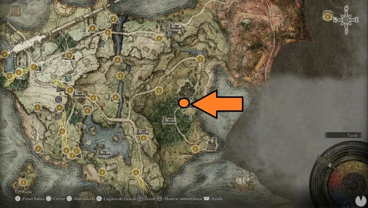 Elden Ring Mapa Subterraneo Mapa completo en Elden Ring y cómo desbloquearlo
