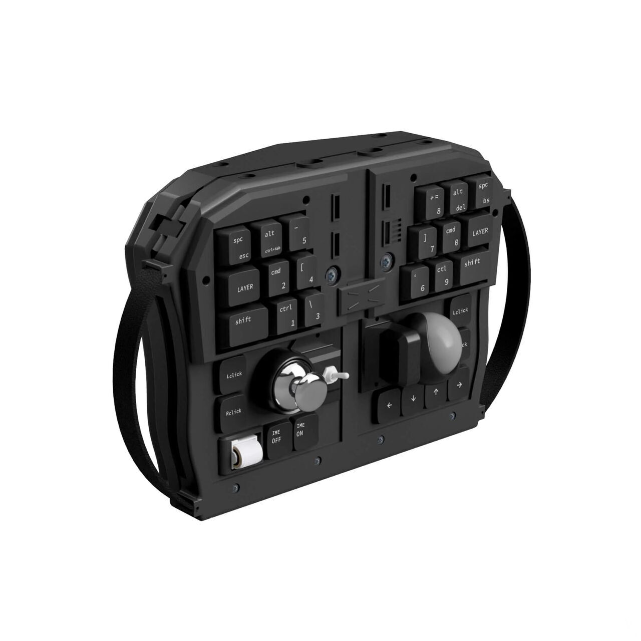 GrabShell, el teclado más extraño que se pliega y convierte en mando. Noticias en tiempo real