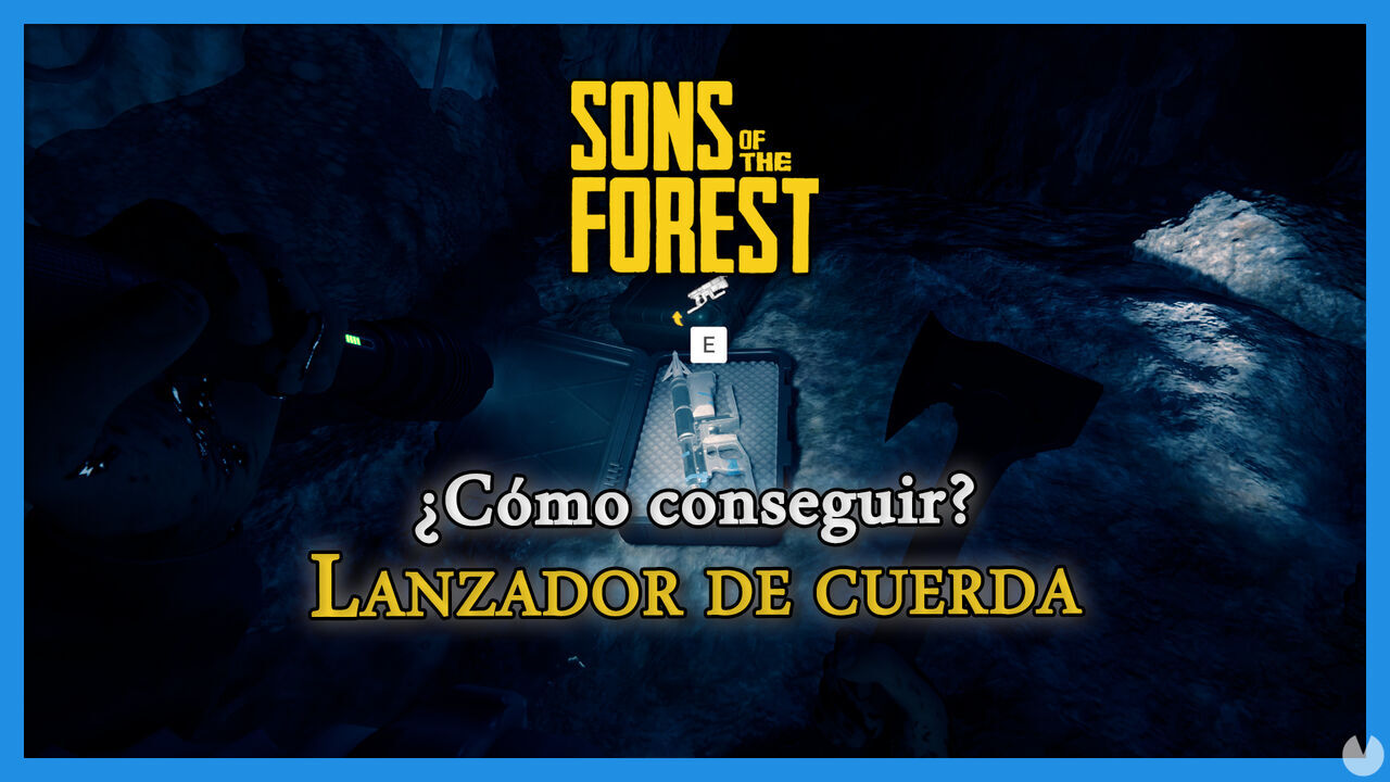 Sons of the Forest: Cmo conseguir el lanzador de cuerdas? (Localizacin) - Sons of the Forest