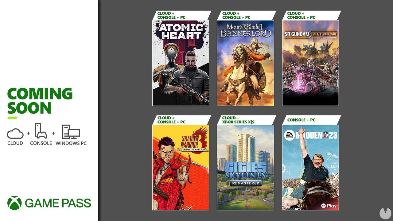 Novedades de febrero de Xbox Game Pass.