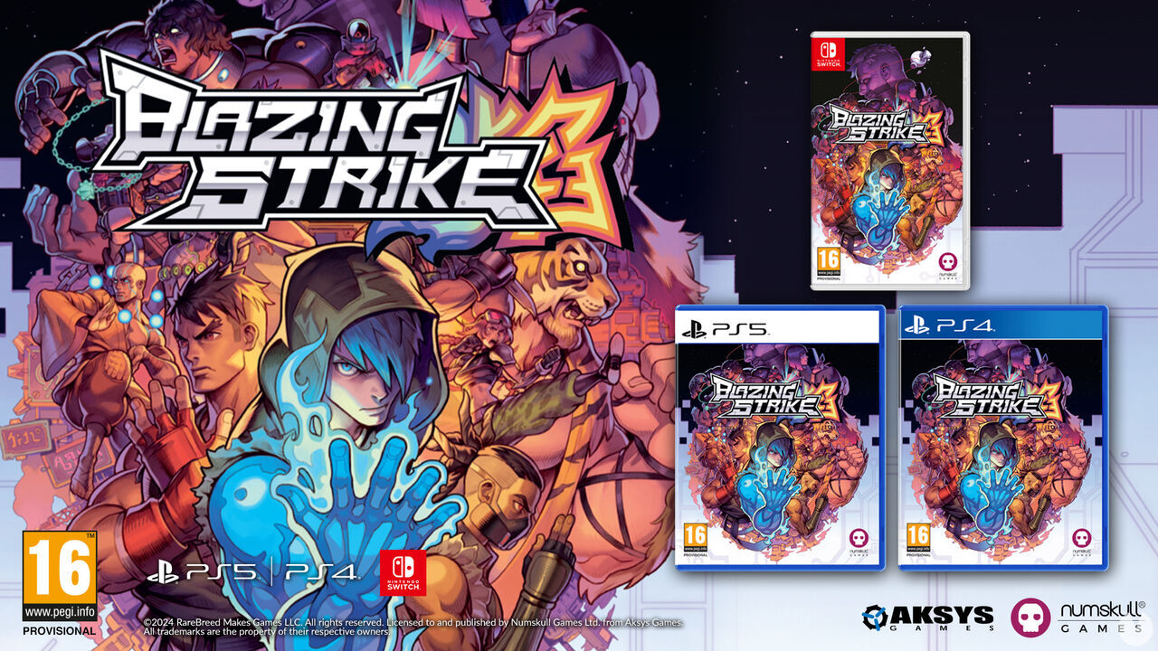 Blazing Strike, el juego de lucha 2D, confirma lanzamiento físico en consolas