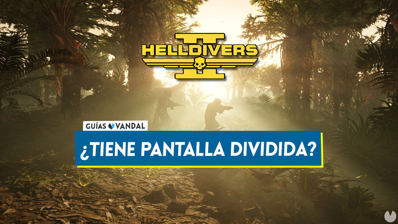 Helldivers 2: Tiene pantalla dividida para jugar en cooperativo local? - Helldivers 2