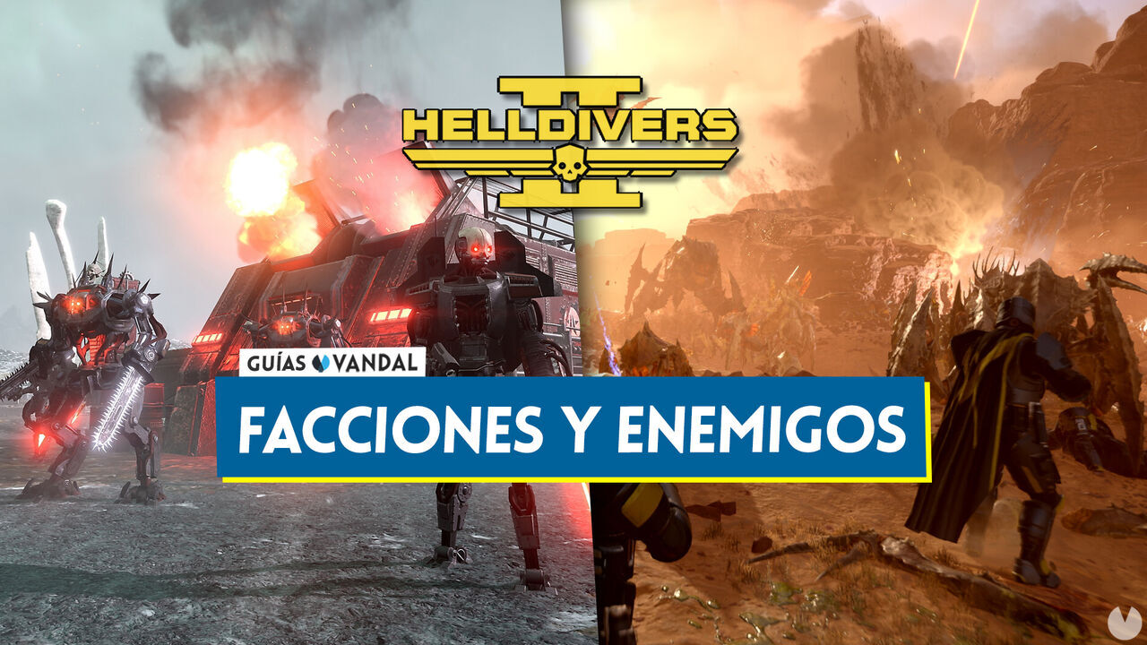 Helldivers 2: Todos los enemigos, facciones y cmo matarlos fcilmente - Helldivers 2