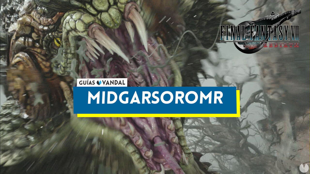Midgarsoromr en Final Fantasy VII Rebirth y cmo derrotarlo - Final Fantasy VII Rebirth