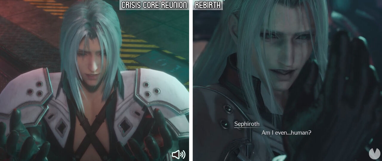 Comparan los gráficos de Final Fantasy 7 Rebirth con el remake de Crisis Core: Así mejora Nibelheim. Noticias en tiempo real